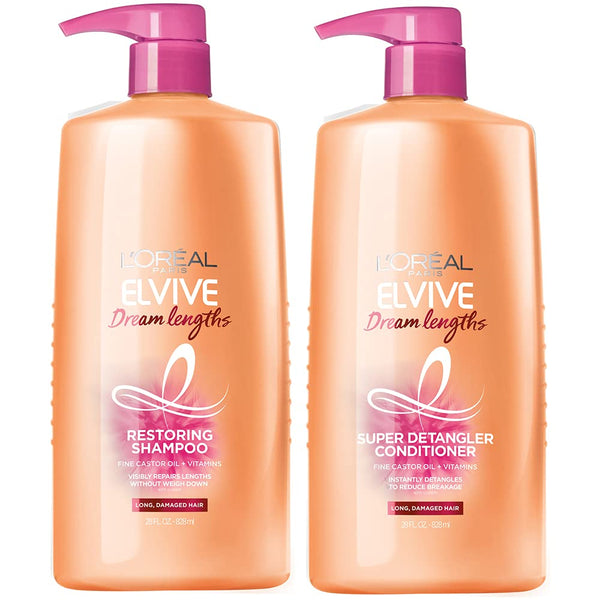 L'Oreal Paris Elvive Dream Lengths Shampoo and Conditioner