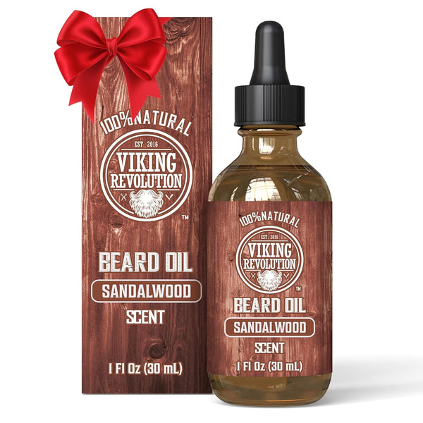 Viking Revolution Sandalwood Beard Oil for Men